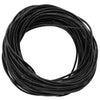 Vidaxl cordon cuir noir ø1,5 mm x 50 m cuir