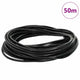 Vidaxxl cordon cuir noir ø3 mm x 50 m cuir