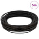 Vidaxxl cordon en cuir marron foncé ø2 mm x 5 m cuir