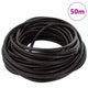 Vidaxl cordon cuir marron foncé ø5 mm x 50 m cuir