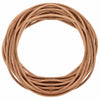 Vidaxxl cordon en cuir marron ø5 mm x 5 m cuir