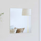 Vidaxx miroir mural carré 40 x 40 cm verre trempé