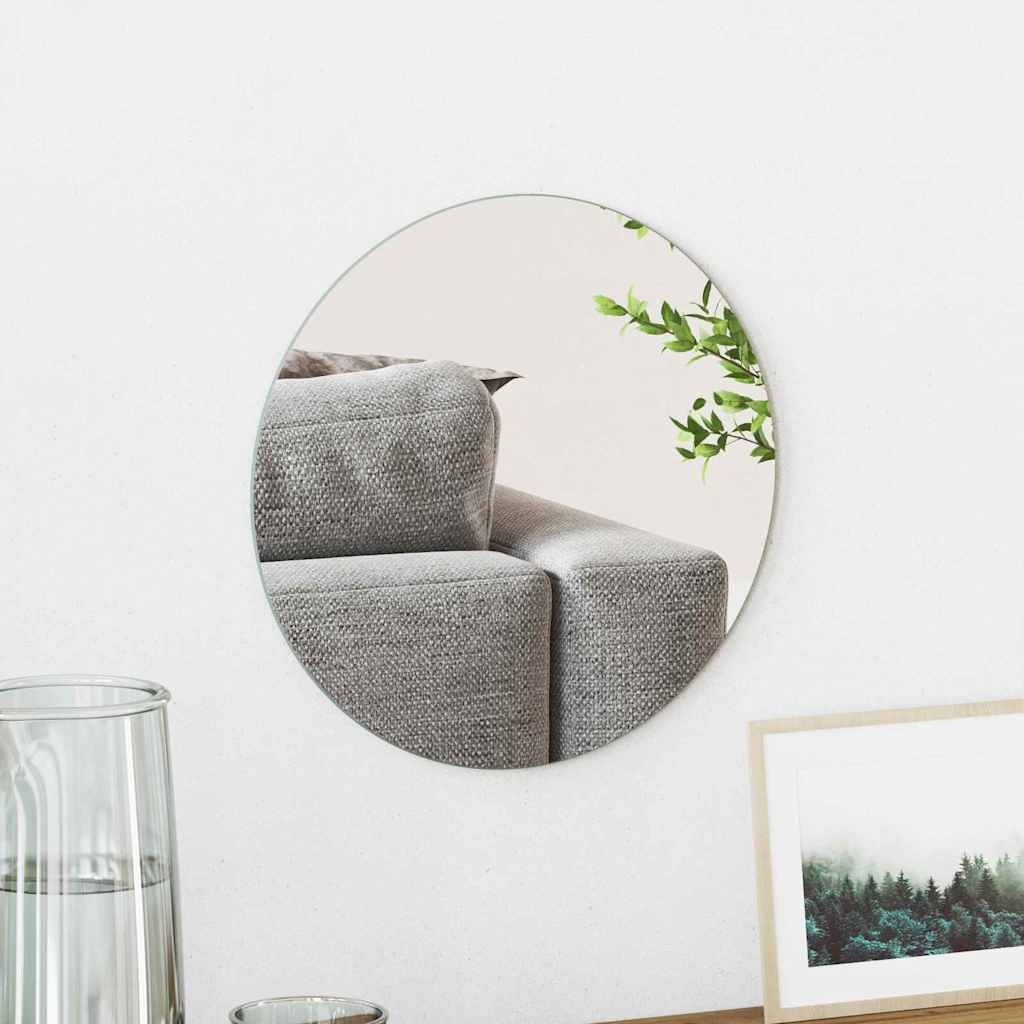Vidaxx miroir mural rond ø 30 cm verre trempé
