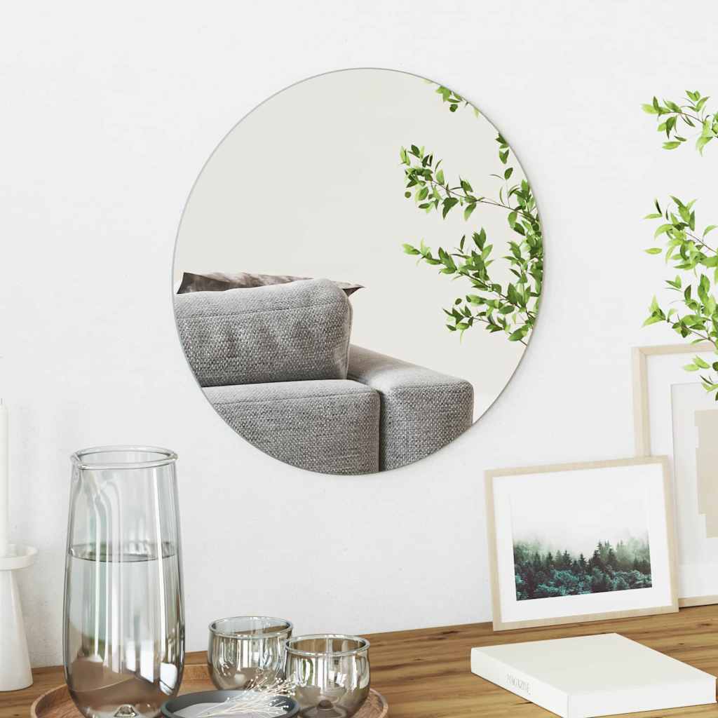 Vidaxx miroir mural rond ø 40 cm verre trempé