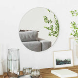 Vidaxx miroir mural rond ø 40 cm verre trempé - afbeelding 1