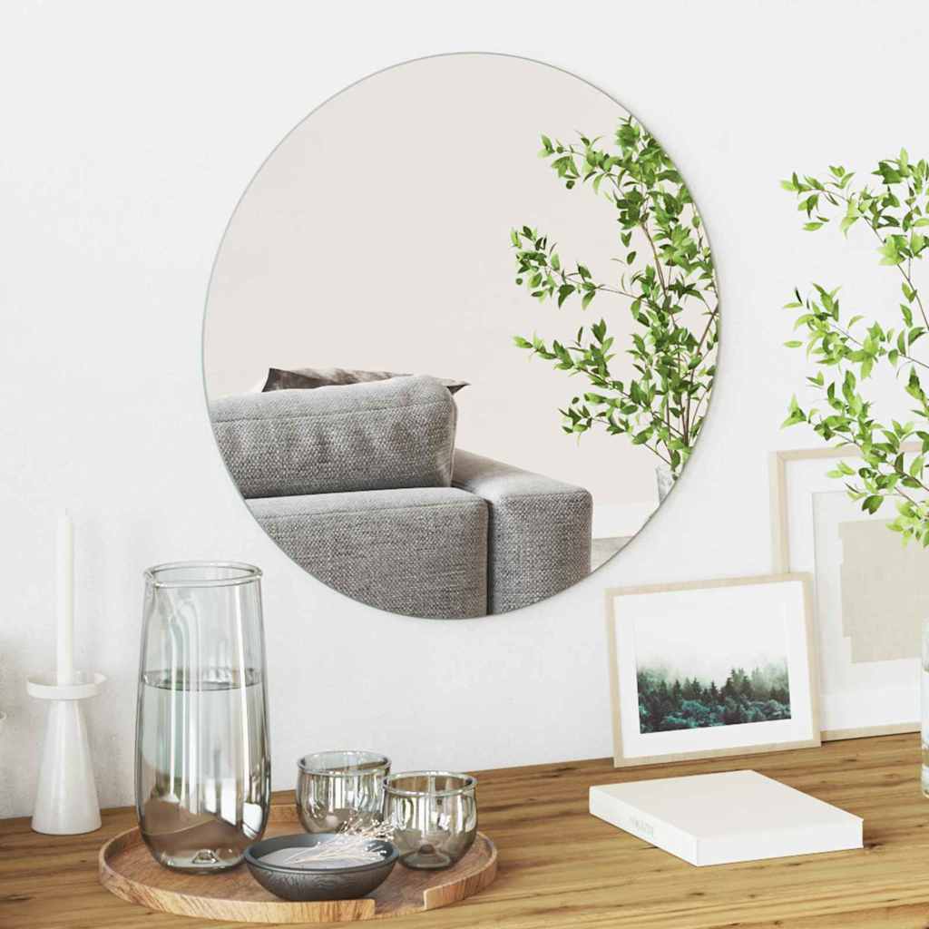 Vidaxx miroir mural rond ø 50 cm verre trempé