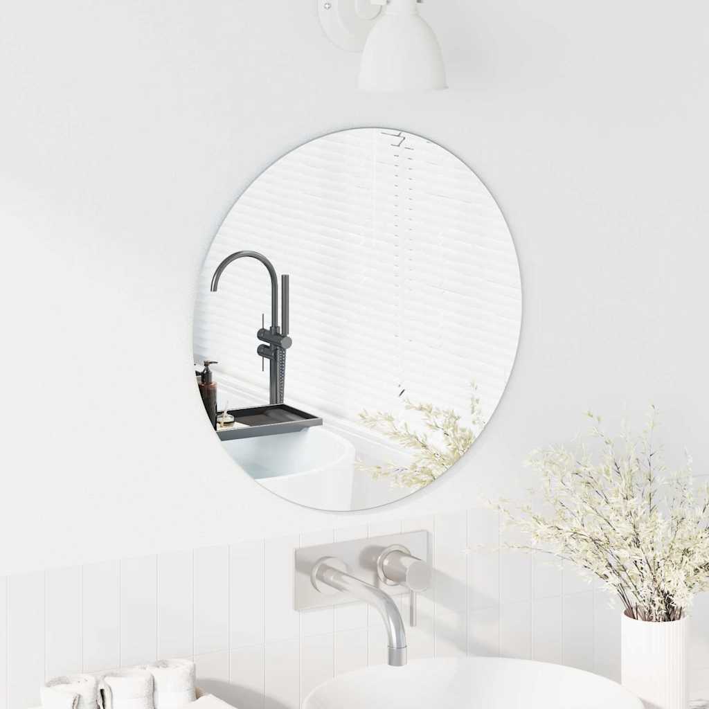 Vidaxx miroir mural rond ø 50 cm verre trempé