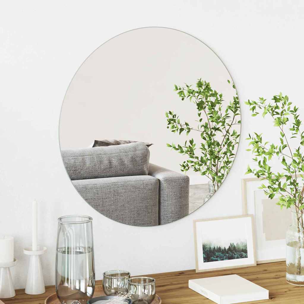 Vidaxx miroir mural rond ø 60 cm verre trempé