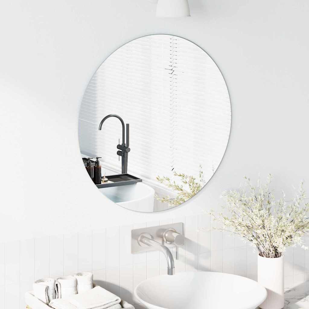 Vidaxx miroir mural rond ø 60 cm verre trempé