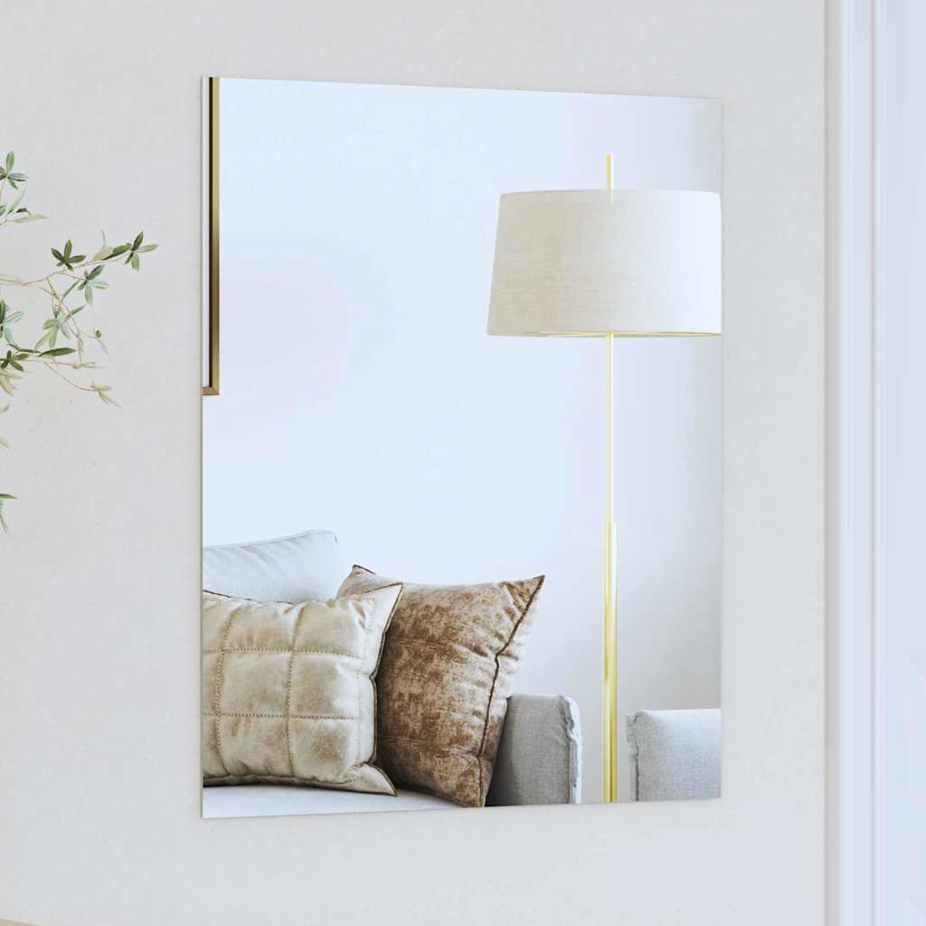Vidaxx miroir mural rectangulaire 50 x 60 cm verre trempé