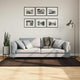 Vidaxx tapis rectangulaire huarte marron 200 x 100 cm polyester