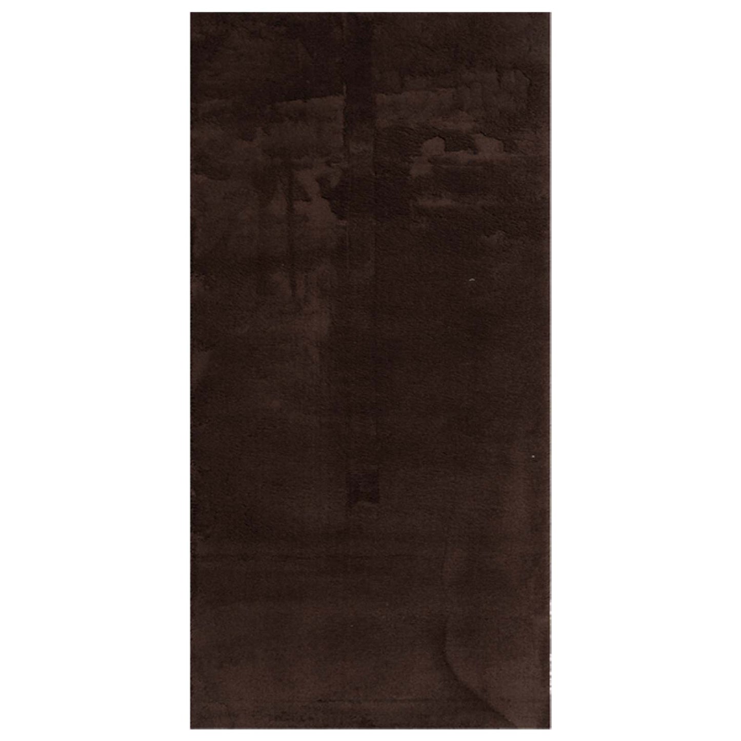 Vidaxx tapis rectangulaire huarte marron 200 x 100 cm polyester