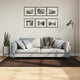VidaXL tapis rectangulaire huarte marron 170 x 120 cm polyester