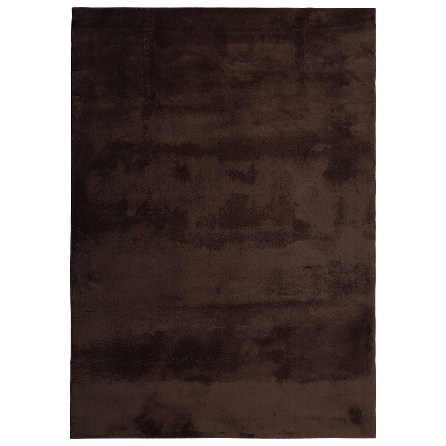VidaXL tapis rectangulaire huarte marron 170 x 120 cm polyester