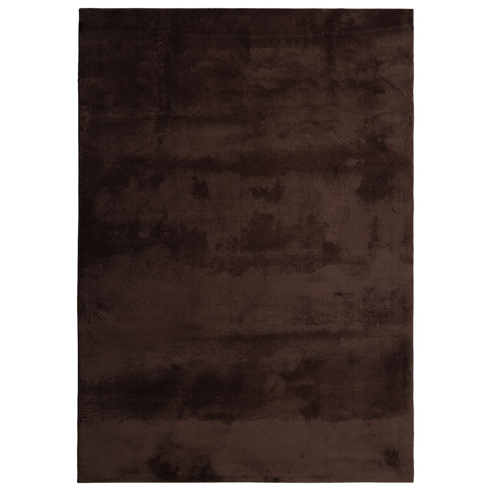 VidaXL tapis rectangulaire huarte marron 170 x 120 cm polyester