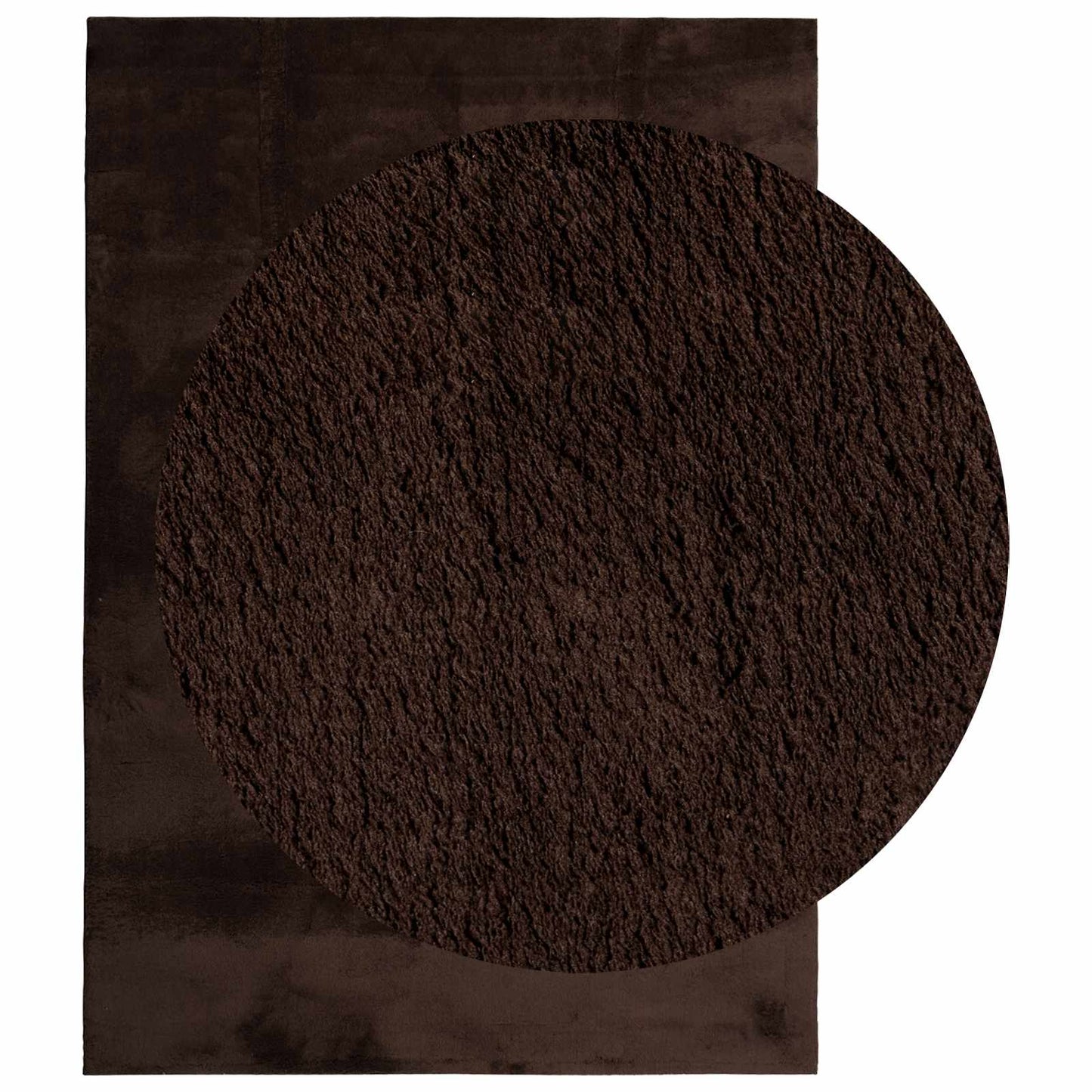 Vidaxx tapis rectangulaire huarte marron 230 x 160 cm polyester