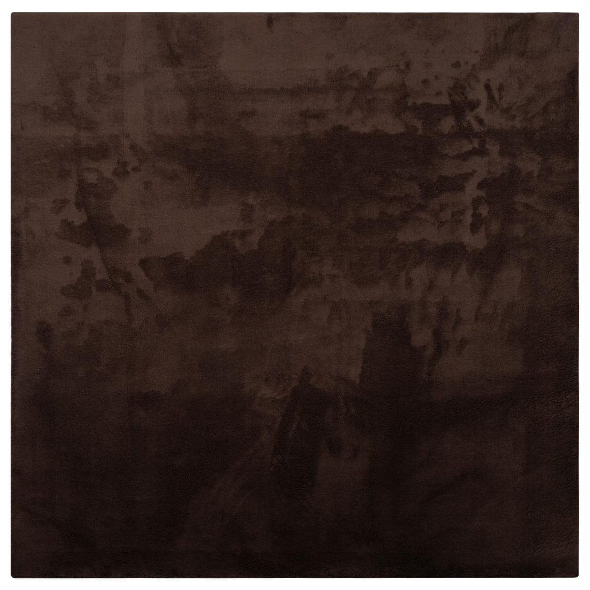 Vidaxx tapis carré huarte marron 160 x 160 cm polyester