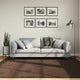 Vidaxx tapis carré huarte marron 200 x 200 cm polyester