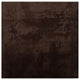 Vidaxx tapis carré huarte marron 240 x 240 cm polyester