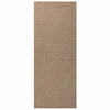 Vidaxx tapis rectangulaire huarte naturel 150 x 80 cm polyester