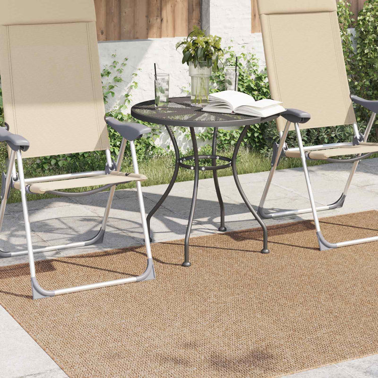 Vidaxx tapis rectangulaire huarte naturel 200 x 140 cm polyester