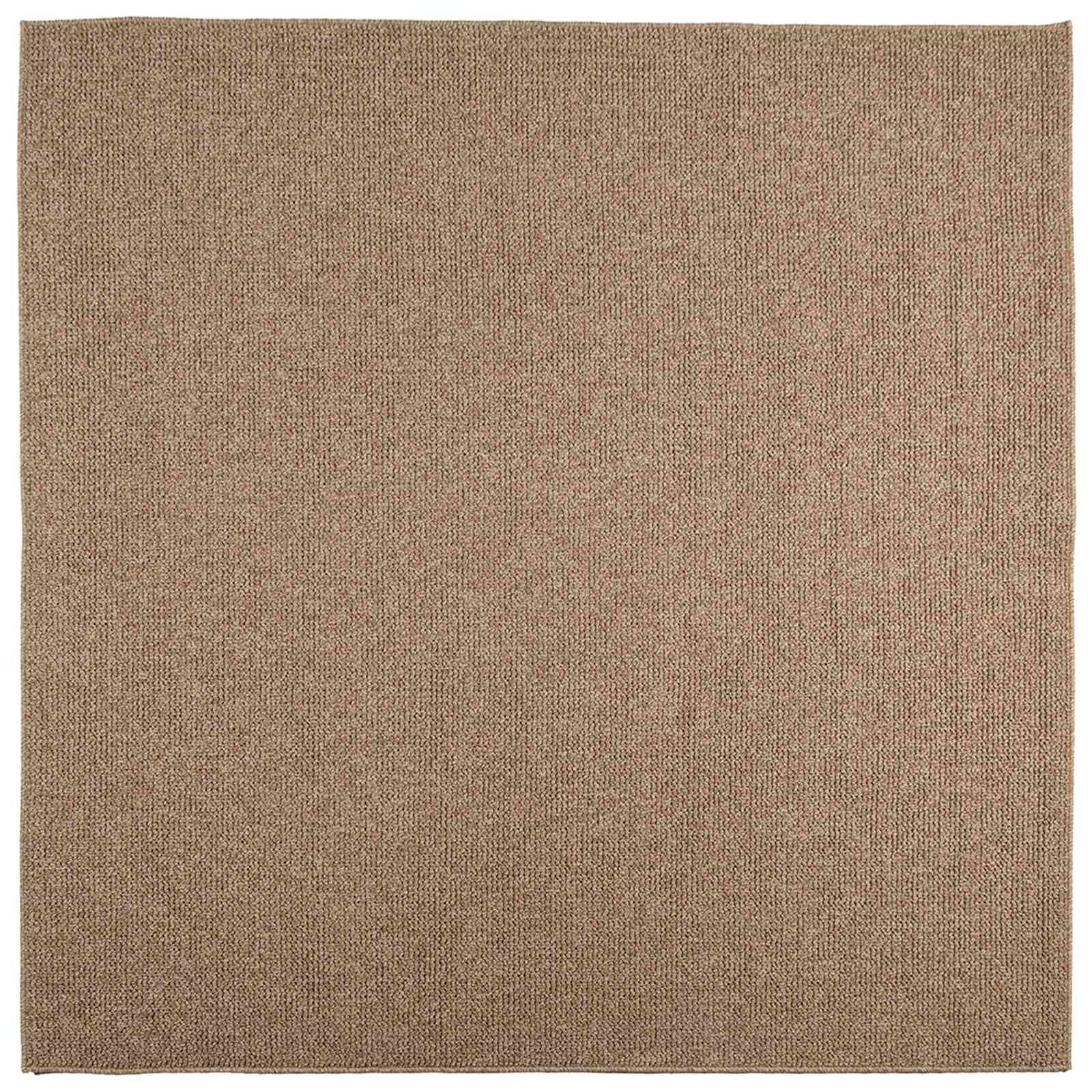 Vidaxx tapis carré huarte naturel 200 x 200 cm polyester