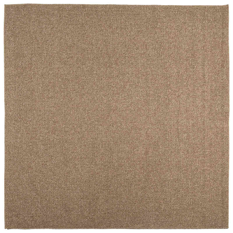 Vidaxx tapis carré huarte naturel 240 x 240 cm polyester