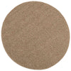 VidaXL tapis rond huarte naturel ø 200 cm polyester