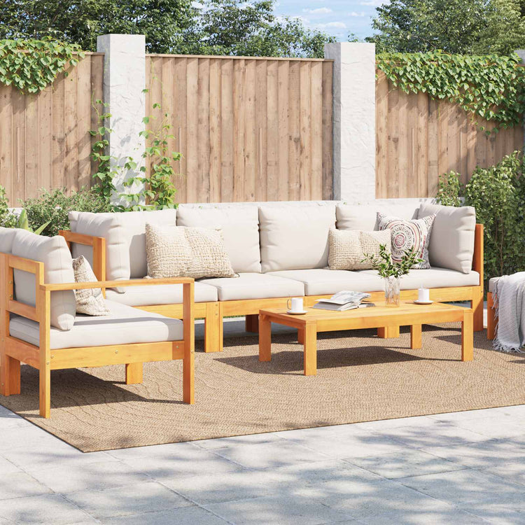 Vidaxx tapis moiré huarte naturel 340 x 240 cm polyester