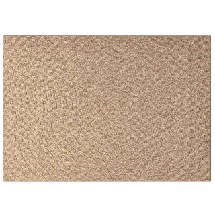 Vidaxx tapis moiré huarte naturel 340 x 240 cm polyester