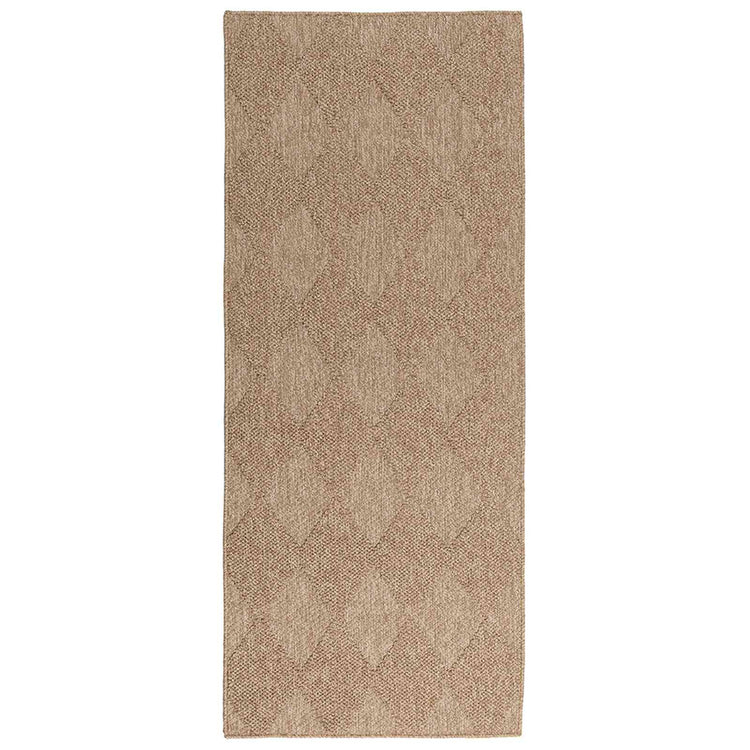 Vidaxx tapis rectangulaire huarte naturel 150 x 80 cm polyester