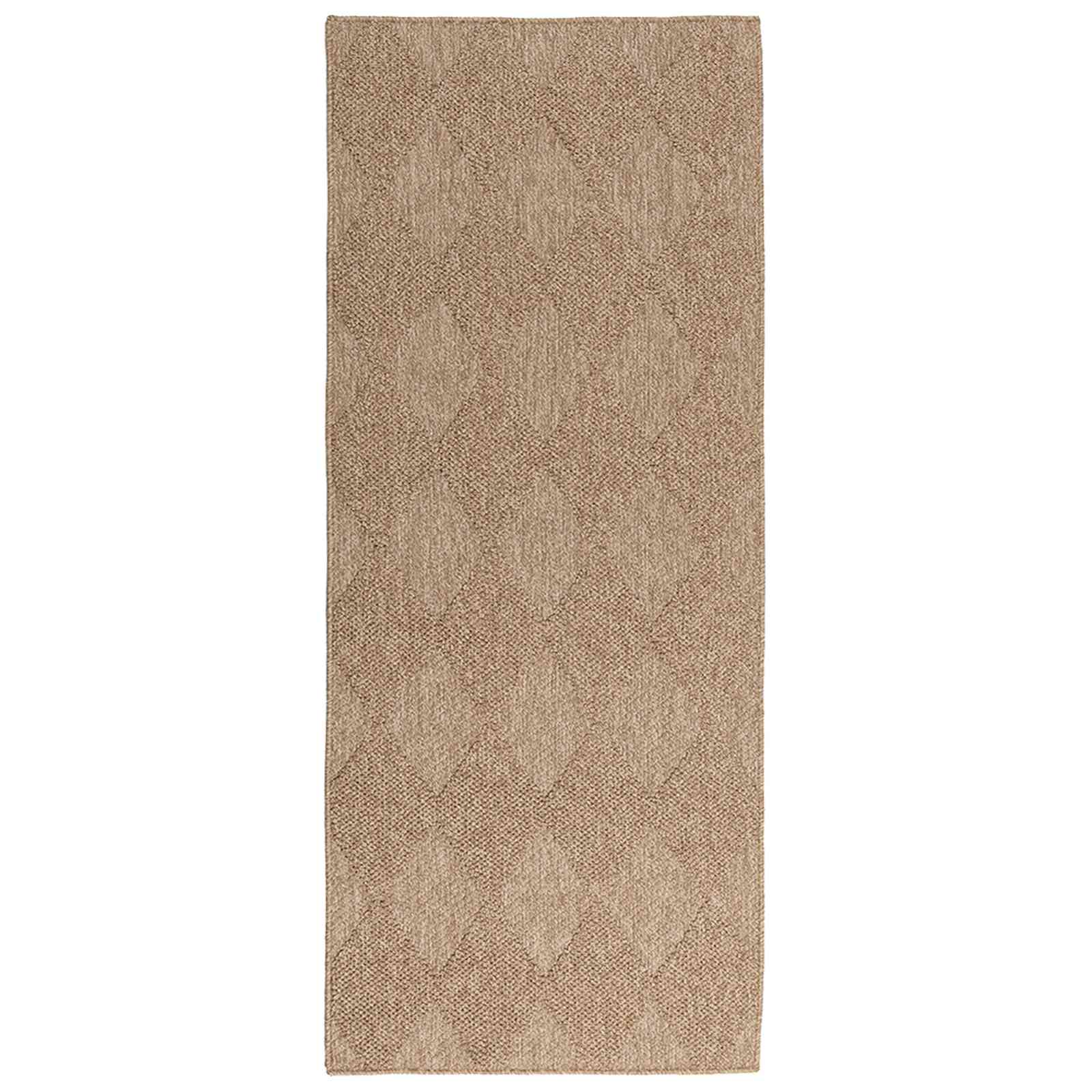 Vidaxx tapis rectangulaire huarte naturel 200 x 80 cm polyester