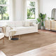 Vidaxx tapis rectangulaire huarte naturel 280 x 200 cm polyester