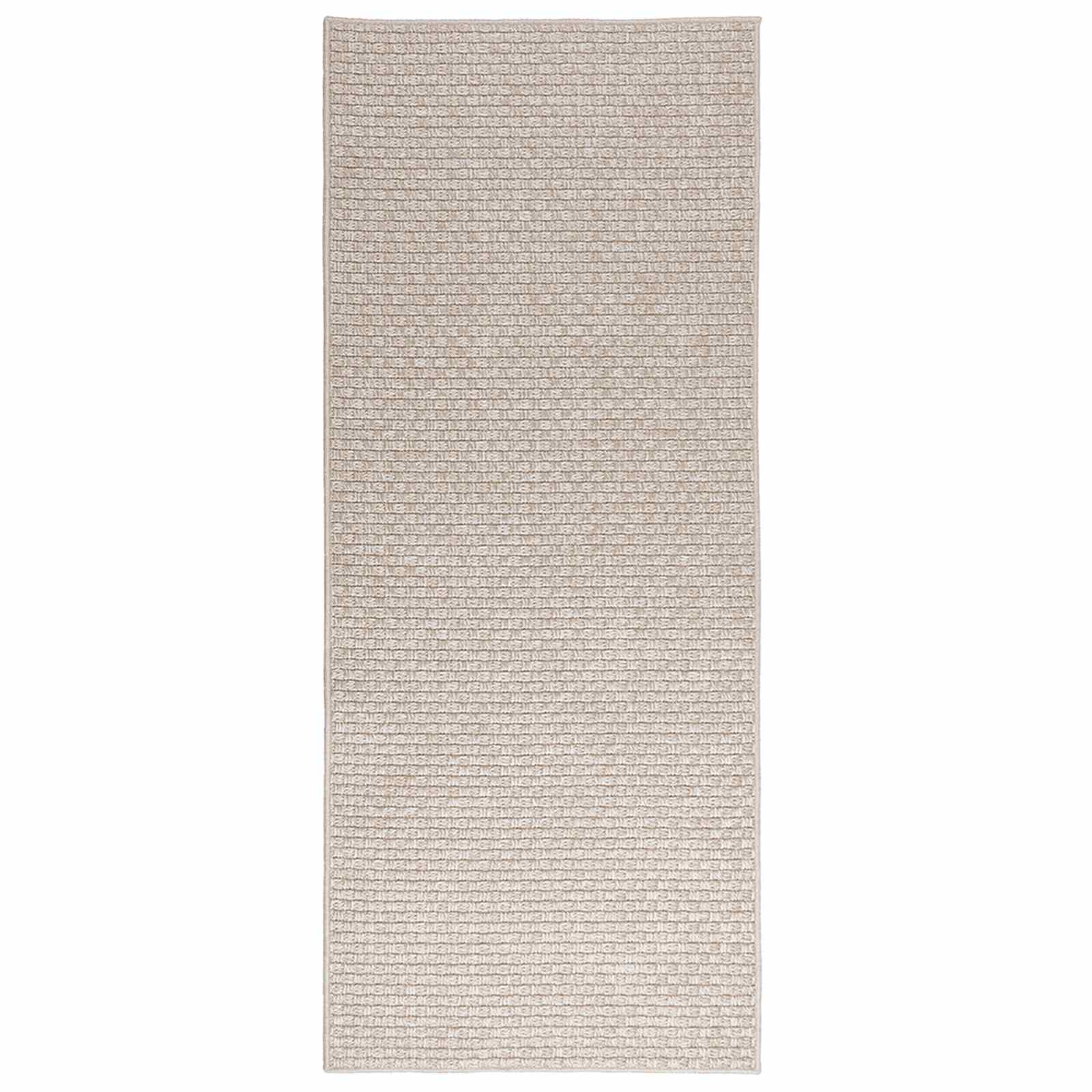 Vidaxx tapis rectangulaire huarte crème 200 x 80 cm polyester