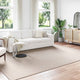 Vidaxx tapis rectangulaire huarte crème 340 x 240 cm polyester