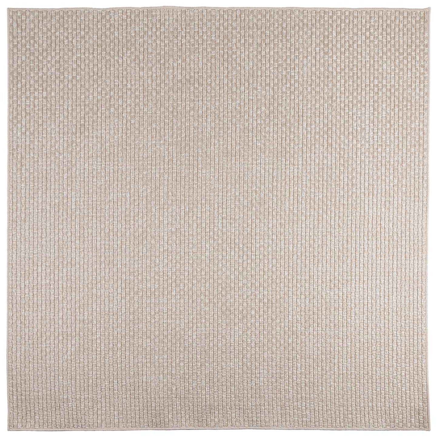 Vidaxx tapis carré huarte crème 240 x 240 cm polyester