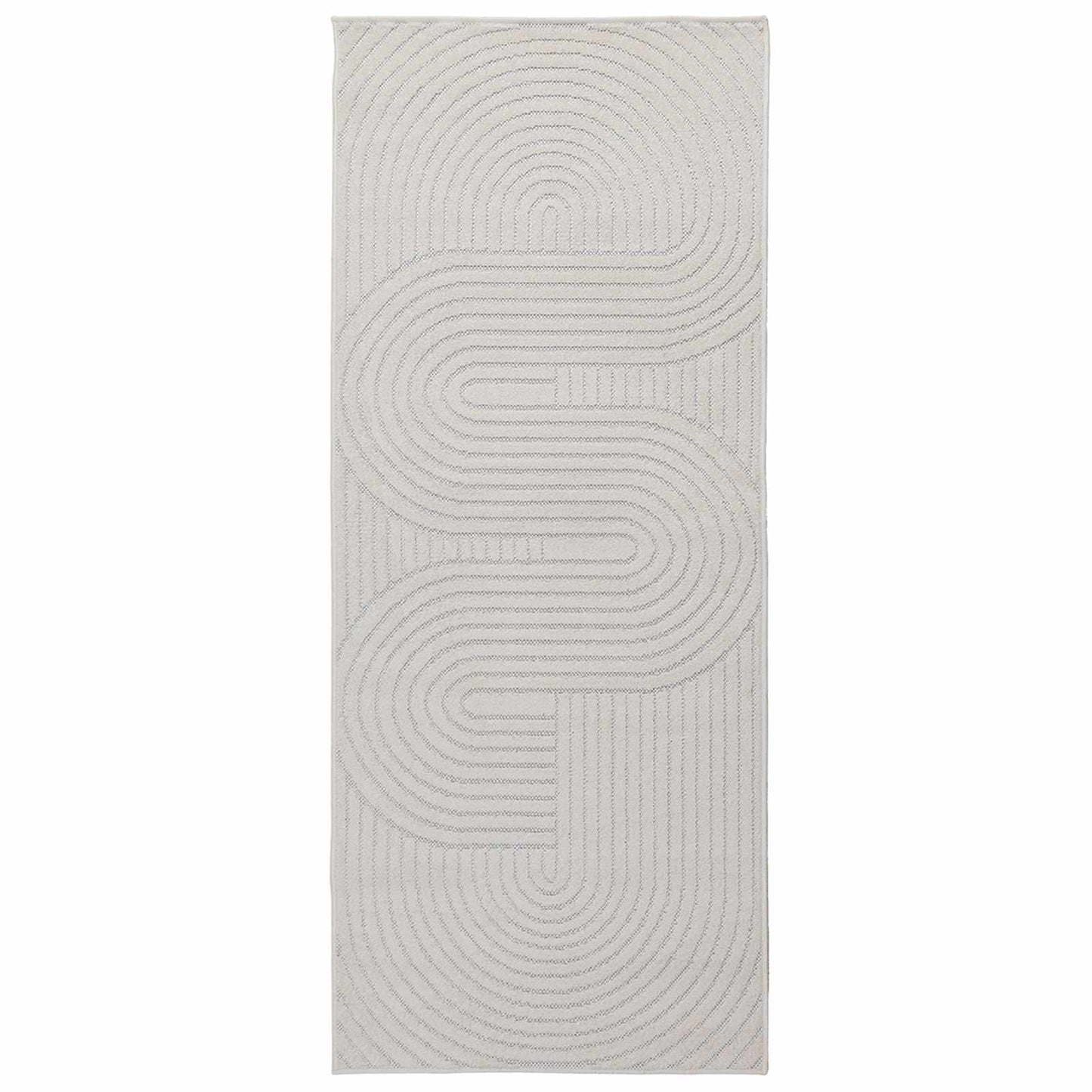 Vidaxx tapis rectangulaire huarte crème 150 x 80 cm polyester