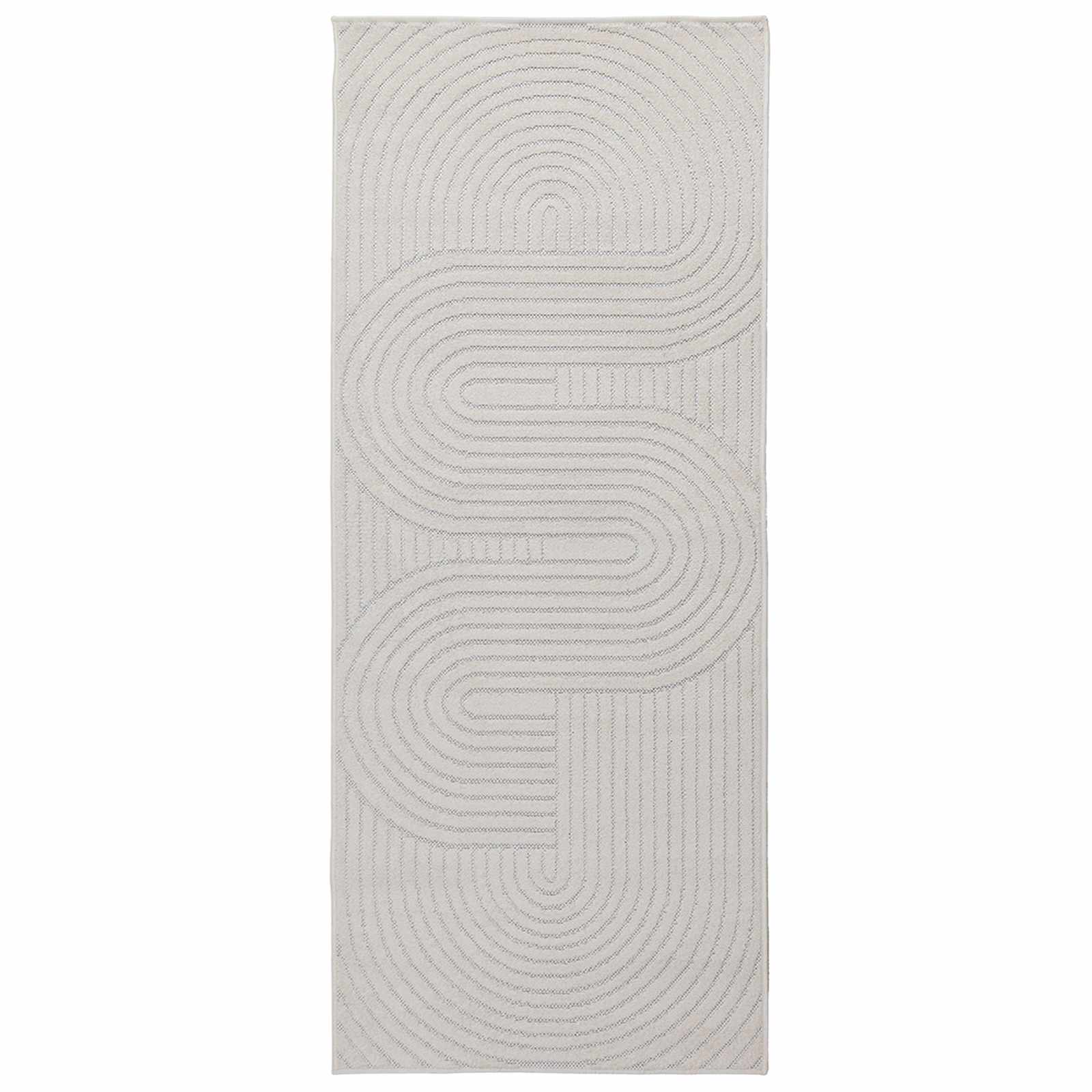 Vidaxx tapis rectangulaire huarte crème 150 x 80 cm polyester