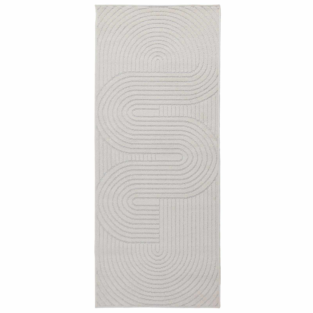 Vidaxx tapis rectangulaire huarte crème 200 x 80 cm polyester