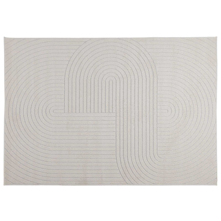 Vidaxx tapis rectangulaire huarte crème 230 x 160 cm polyester