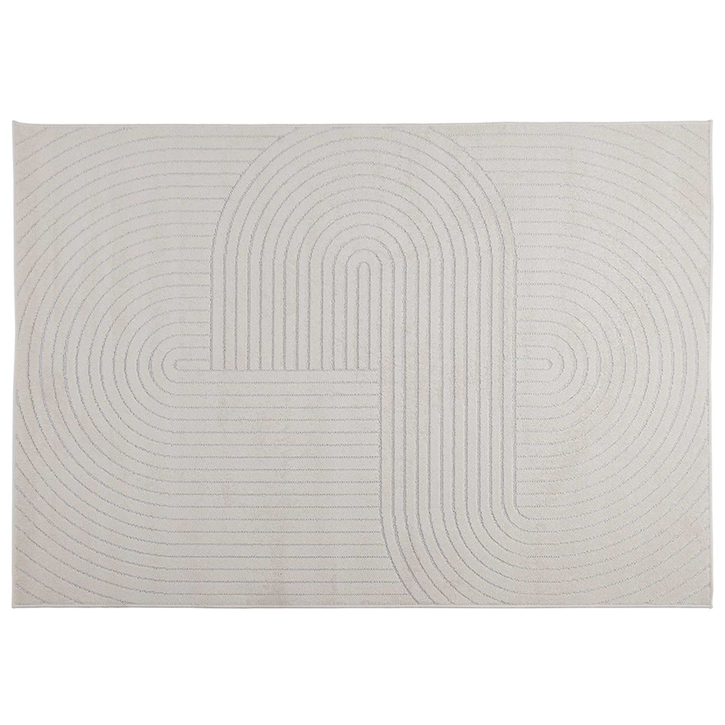 Vidaxx tapis rectangulaire huarte crème 280 x 200 cm polyester