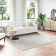 Vidaxx tapis carré huarte crème 240 x 240 cm polyester