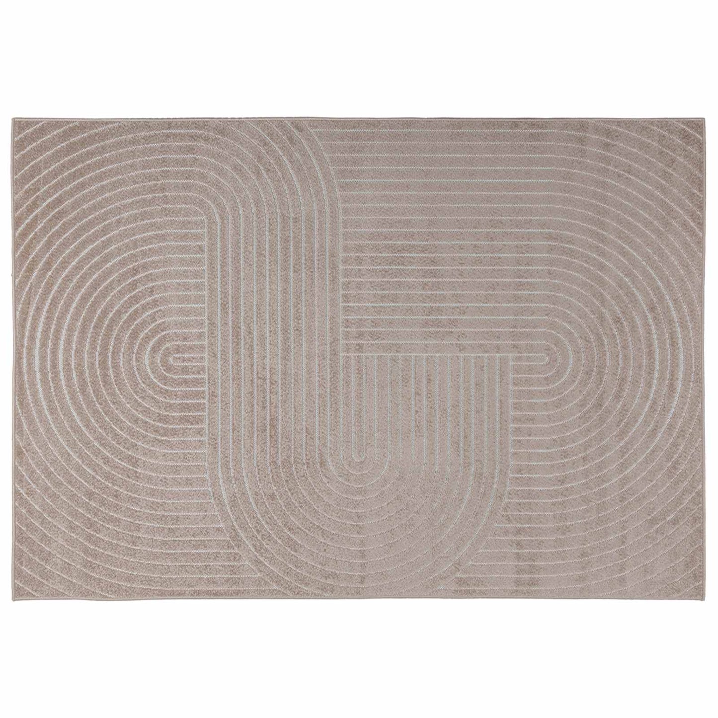 Vidaxx tapis rectangulaire huarte beige 340 x 240 cm polyester