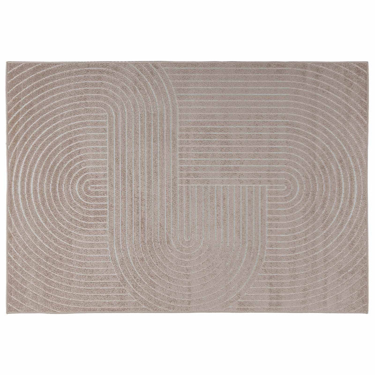 Vidaxx tapis rectangulaire huarte beige 340 x 240 cm polyester