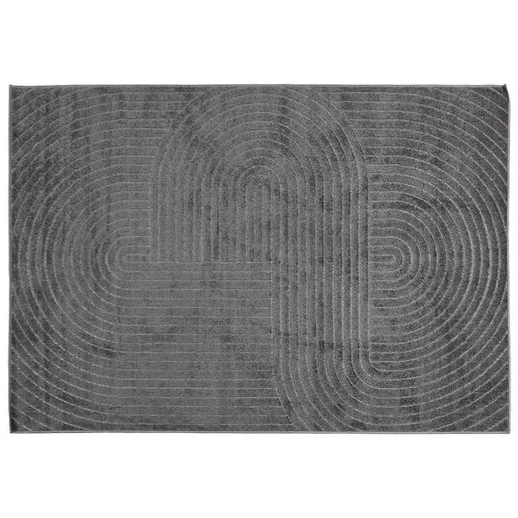 Vidaxx tapis rectangulaire huarte anthracite 280 x 200 cm polyester