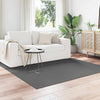 Vidaxx tapis carré huarte anthracite 120 x 120 cm polyester