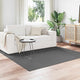 Vidaxx tapis carré huarte anthracite 200 x 200 cm polyester