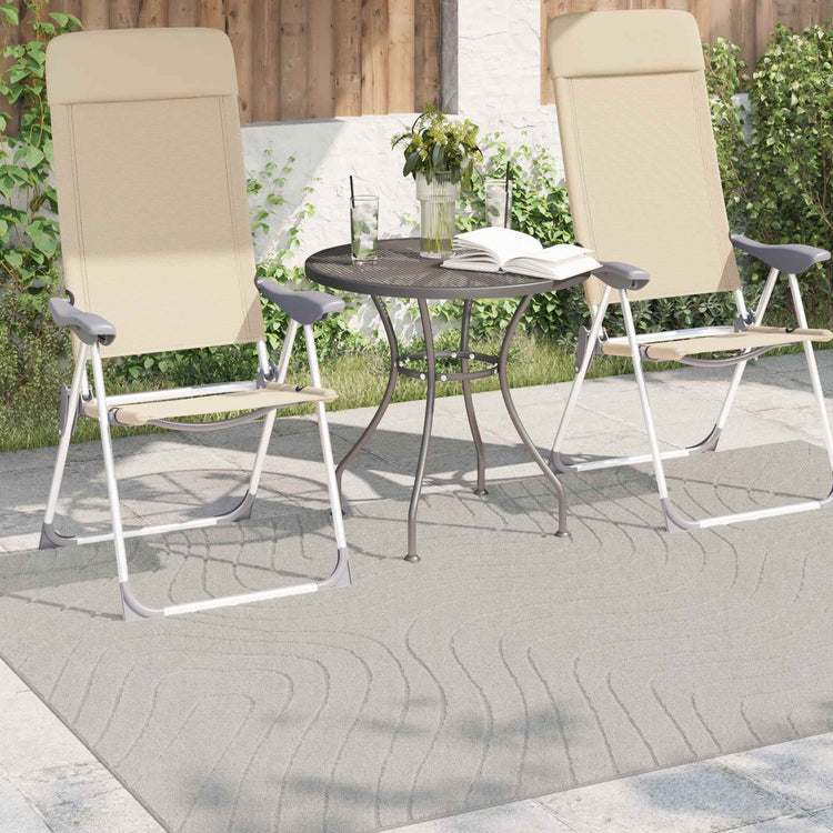 Vidaxx tapis rectangulaire huarte crème 200 x 140 cm polyester