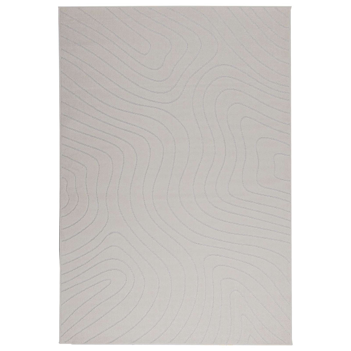 Vidaxx tapis rectangulaire huarte crème 200 x 140 cm polyester