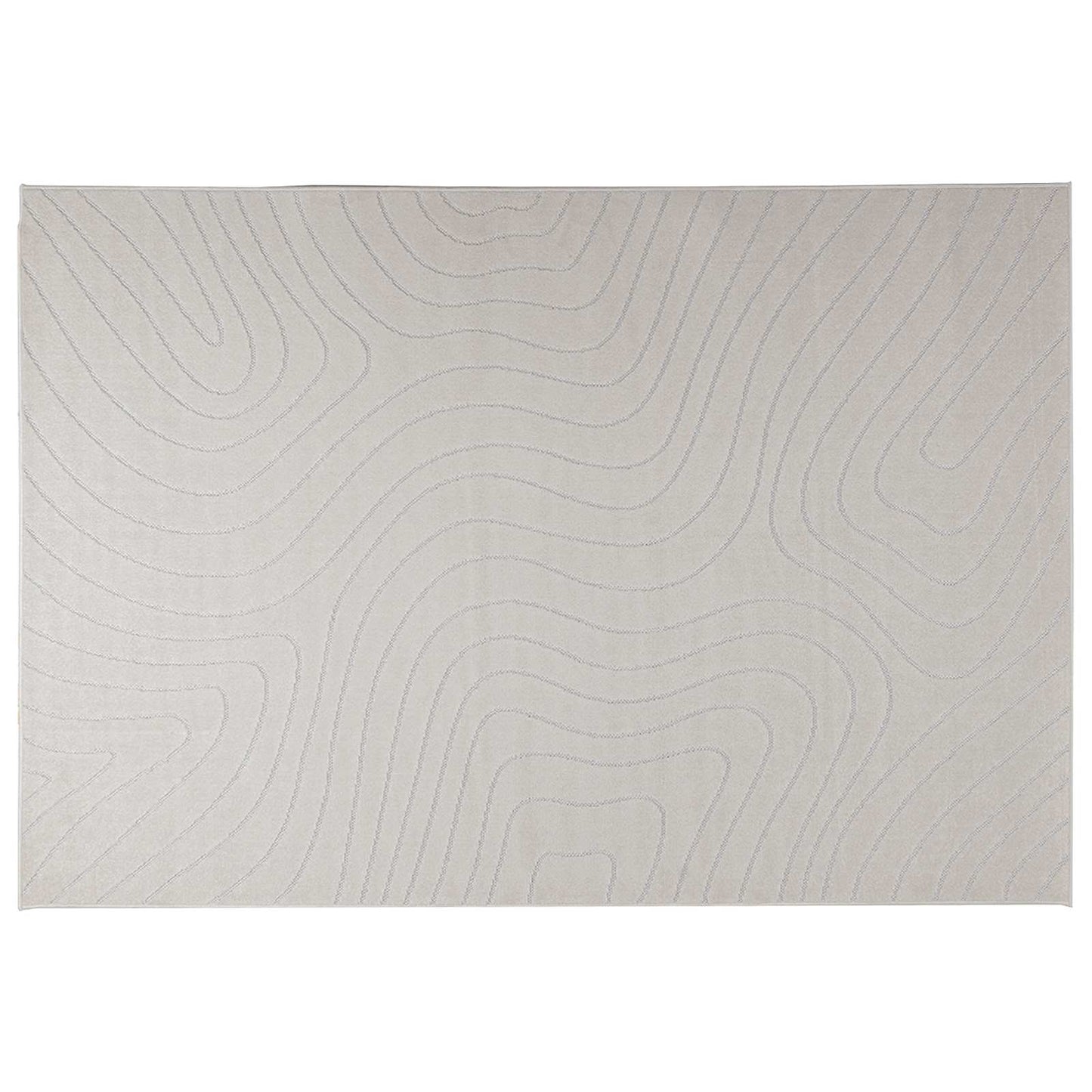 Vidaxx tapis rectangulaire huarte crème 230 x 160 cm polyester